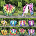 Miniatyrbilde 8 av 10: Butterfly Cape Butterfly Wings sjal 04 04 04
