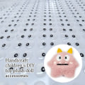 Miniatyrbild 3 av 10: Säkerhetsögon Puppet Crafts VIT White