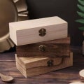 Miniatyrbilde 4 av 10: Rektangulær Treboks Gaveemballasje Bokser C C C