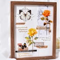 Pikkukuva 8 / 10: 30 kpl Kukkatarra Paperitarra E E E
