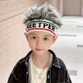 Miniatyrbilde 8 av 10: Barneparykkhatt Beanies Cap 2 2 2