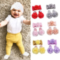 Pikkukuva 2 / 7: 3 kpl / set Otsanauhat Sukat Set Cap Set BEIGE beige