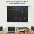 Miniatyrbillede 6 af 6: Kabel Mini DP til HDMI-kompatibel、 Videoledning 1.8M
