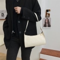 Miniatyrbilde 10 av 10: PU skinnveske Retro skinn skulderveske KHAKI Khaki