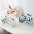 Miniatyrbild 9 av 10: Desktop Organizer Förvaringslåda för kontorsmaterial BLÅ Blue