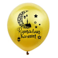 Miniatyrbillede 1 af 10: 10 stk Eid Mubarak Ramadan Balloner Latex Balloner GULD