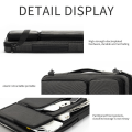 Miniatyrbillede 7 af 10: Nylon Laptoptaske Notebook Skuldertaske GRÅ 15 15,6 TOMME 15 grey 15 15.6 inch-15 15.6 inch