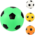 Miniatyrbillede 6 af 10: Handleshh Lydløs Fodbold Skum Fodbold GUL 8IN Yellow 8in