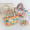 Miniatyrbillede 4 af 10: Flower Handbag Tote Bag C C C