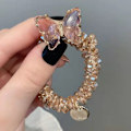 Miniatyrbild 1 av 10: Crystal Butterfly Hårrep Resårer Hårband FÄRG 4 FÄRG 4 Color 4