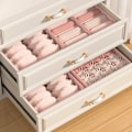 Miniatyrbillede 7 af 8: 3 stk/Sæt Opbevaringsboks Skab Organizer SORT black