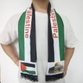 Miniatyrbild 9 av 10: Palestina Flaggscarf Palestina Nationalflag Halsduk 4 4 4