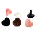 Miniatyrbilde 7 av 10: 10stk Triangle Nose Safety Deler ROSA 15MM Pink 15mm