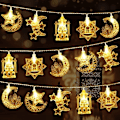 Miniatyrbild 1 av 10: EID Mubarak LED-ljusslinga STYLE 1 STYLE 1
