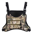 Miniatyrbillede 5 af 10: Sportsvest Taske Molle Brysttaske SORT SORT Black