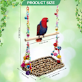 Pikkukuva 5 / 6: Bird Swing Lelut Riippumatto Swing Mat Lintukiipeily Riippumatto
