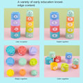 Pikkukuva 4 / 9: Fold Cup Child Stack Game Puzzle Train Lautapelit Lelu