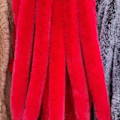 Miniatyrbillede 6 af 10: Faux Fur Ribbon Tape Fluffy Trim SORT black