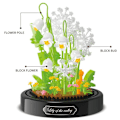 Miniatyrbillede 7 af 10: Mikrobyggeklodser Blomsterplanteklodser 10 10 10