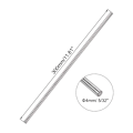 Pikkukuva 5 / 10: 5 kpl kiinteää pyöreää tangoa, lineaarinen liikeakseli 150 mm 150mm