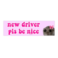 Miniatyrbild 1 av 10: 10st Nice Driver Car Sticker Självhäftande Learner Driver C-10PCS
