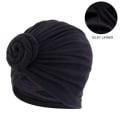 Miniatyrbild 1 av 10: Kvinnor Turban Cover SVART Black