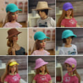 Miniatyrbillede 7 af 10: Dukkehat Baseball Ridekasket 6 6 6