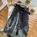 Pikkukuva 1 / 9: Lace Up Skirt Lap Over Hameet MUSTA black