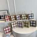 Miniatyrbilde 3 av 10: Matposer Tote Bag GRØNN KNAPP KNAPP green Button-Button