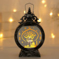Miniatyrbillede 1 af 10: Ramadan Kareem Led Lantern Ramadan Candle Lantern SØLV silver