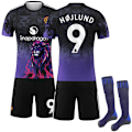 Miniatyrbild 1 av 2: 2025-2026 Manchester United Special Edition Barn Fotbollströja Kit No.9 Højlund 18