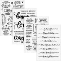 Miniatyrbilde 1 av 8: Stempel Gummistempel A&B&C&D A&B&C&D A&B&C&D