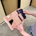 Miniatyrbillede 7 af 10: Trifold Wallet Card Case GRÅ Gray