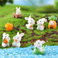 Pikkukuva 5 / 10: Miniatyyri kanin hahmo Sarjakuva pupupatsas 3 3 3