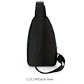 Miniatyrbillede 9 af 10: Brysttaske Messenger Bag SORT Black