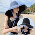 Miniatyrbillede 9 af 10: Bucket Hat Beach Cap SORT Black