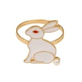 Miniatyrbilde 1 av 10: Påskeserviettringer Bunny Ears Serviettspenne STIL 5 STIL 5 Style 5