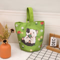 Miniatyrbild 6 av 9: Panda Bucket Handväska Lunchpåse 7 7 7