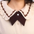 Miniatyrbillede 10 af 10: Cross Bowtie Skjorte Slips ORANGE Orange