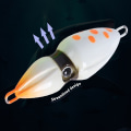 Pikkukuva 2 / 7: 1 kpl 3D-kalastusuhe, kova kalmari 40G4 4 40g4