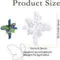 Pikkukuva 1 / 4: 3D Cross Butterfly Resin Silikoni Molds Cross Butterfly Resin