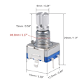 Miniatyrbild 2 av 6: Roterande kodningskodbrytare 360 ​​grader 2PCS 2PCS 2pcs