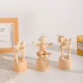 Miniatyrbillede 7 af 10: Dyrepynt i træ Dukkepynt C C C