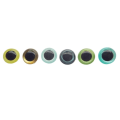 Miniatyrbilde 5 av 10: 10 stk/5 par Eyes Crafts Eyes Puppet Crystal Eyes 4,5MMWHITE 4.5mmWhite