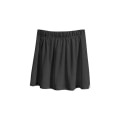 Miniatyrbillede 1 af 10: A-Line skjorte Split Flare Hem SORT XLA A Black XLA-A