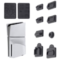 Miniatyrbild 6 av 9: 8st/ set Silikondammplugg Dammtät plugg VIT white