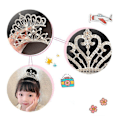 Pikkukuva 10 / 10: Crowns Hiuskampa Crystal Crown Hiusneula STYLE 7 STYLE 7 Style 7