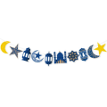 Miniatyrbild 6 av 10: Ramadan Kareem Banner Eid Mubarak Dekoration B B