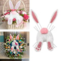 Miniatyrbillede 1 af 10: Påskeharekranssæt Bunny Butt Wreath Attachment STIL 1 Style 1