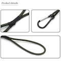 Miniatyrbilde 9 av 10: Utendørs elastisk tau Fjellklatringskrok ARMY GREEN Army Green